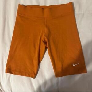 Nike Tight Fit Mid Rise Short Length biker shorts